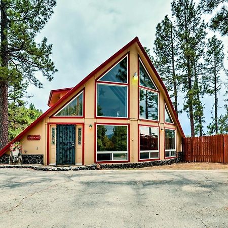 فيلا A-Frame Ruidoso Retreat With Deck, Grill And Views! المظهر الخارجي الصورة