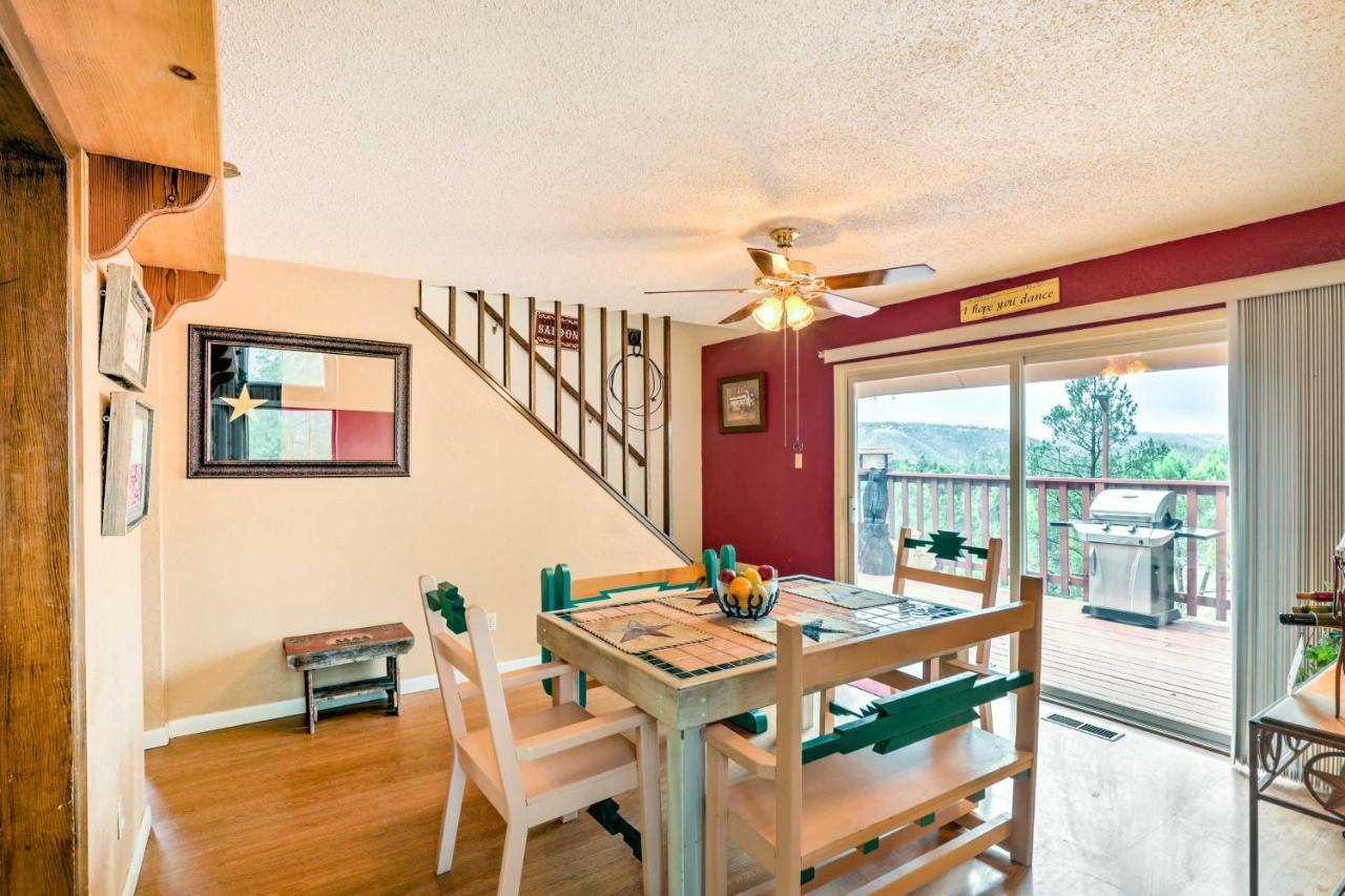 فيلا A-Frame Ruidoso Retreat With Deck, Grill And Views! المظهر الخارجي الصورة